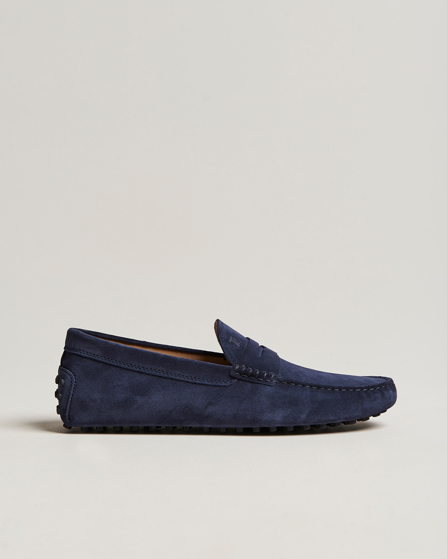 Homme | Tod's City Gommino Navy Suede | Tod's | City Gommino Navy Suede