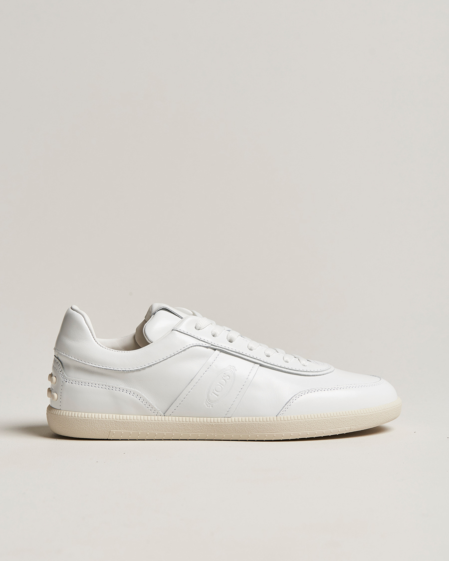 Homme | Tod's Cassetta Leggera Sneaker White Calf | Tod's | Cassetta Leggera Sneaker White Calf