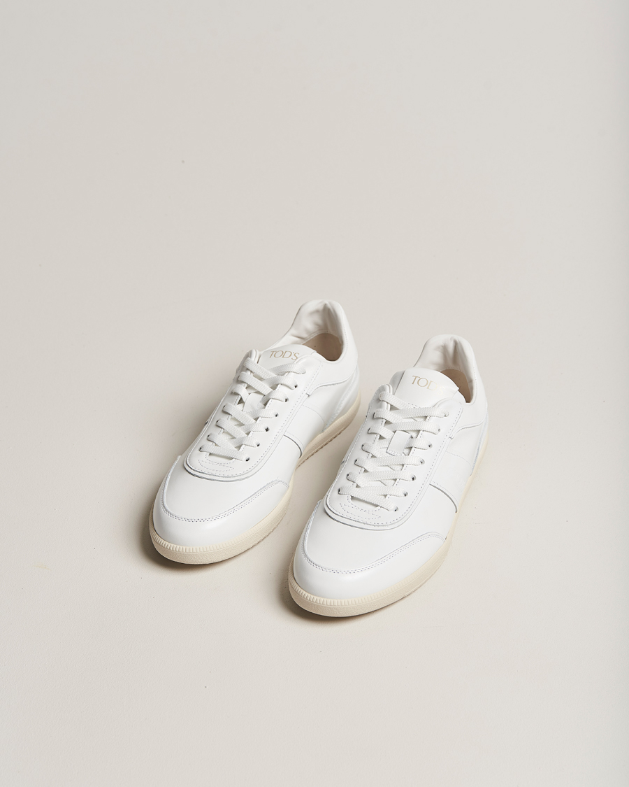 Homme | Tod's Cassetta Leggera Sneaker White Calf | Tod's | Cassetta Leggera Sneaker White Calf