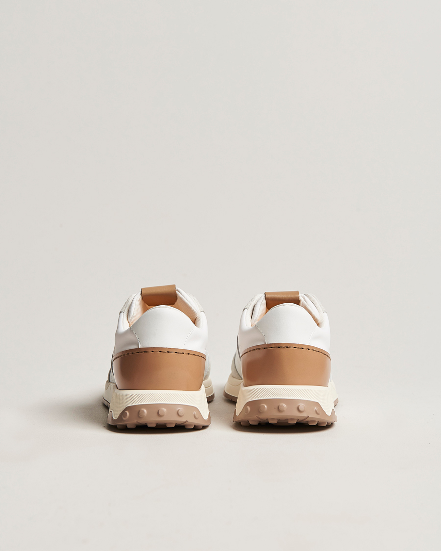 Homme | Tod's Luxury Running Sneakers White Calf | Tod's | Luxury Running Sneakers White Calf