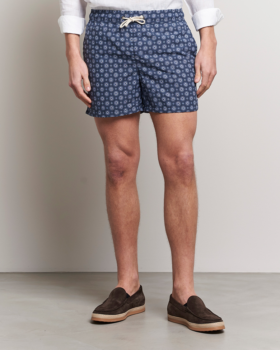 Homme | Ripa Ripa Printed Swimshorts Blue | Ripa Ripa | Printed Swimshorts Blue