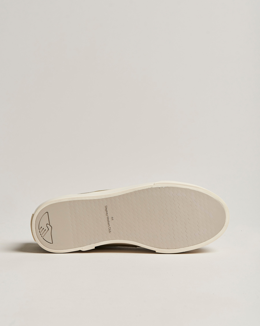 Homme | Stepney Workers Club Dellow S-Strike Suede Sneaker Moss/Ecru | Stepney Workers Club | Dellow S-Strike Suede Sneaker Moss/Ecru