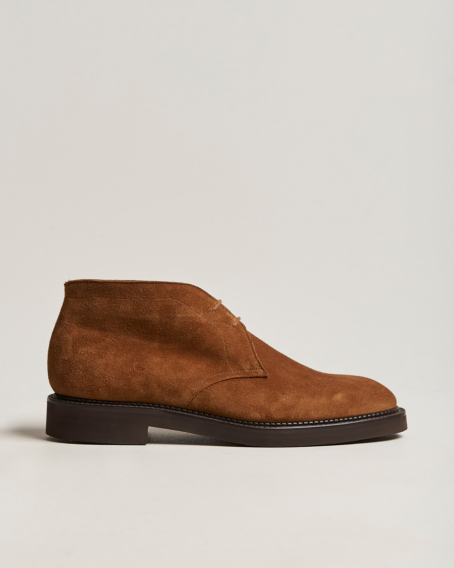 Homme | John Lobb Heywood Chukka Boots Tobacco Suede | John Lobb | Heywood Chukka Boots Tobacco Suede