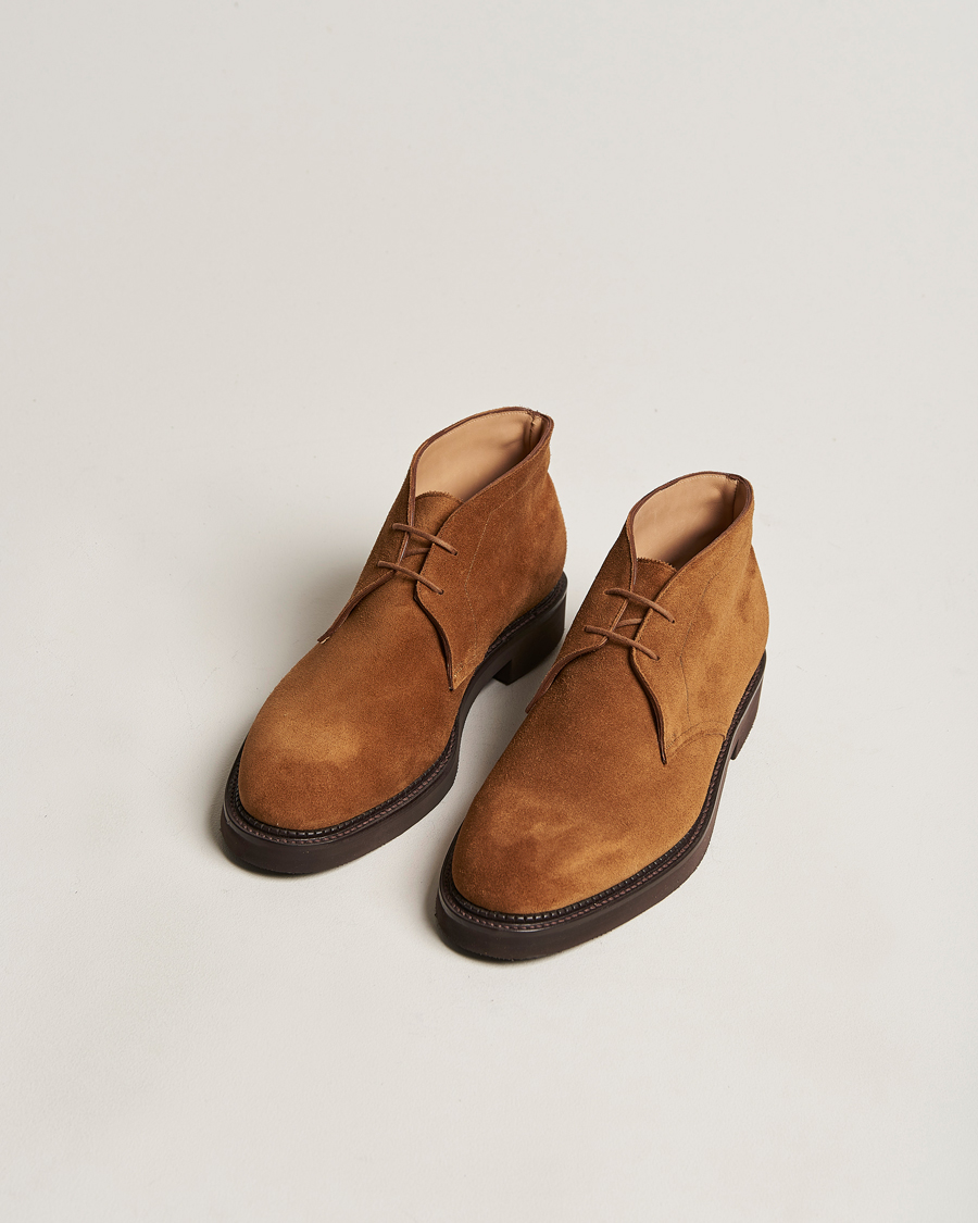 Homme | John Lobb Heywood Chukka Boots Tobacco Suede | John Lobb | Heywood Chukka Boots Tobacco Suede