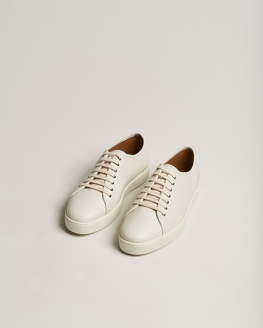Homme | John Lobb Stockwell Sneakers White Calf | John Lobb | Stockwell Sneakers White Calf