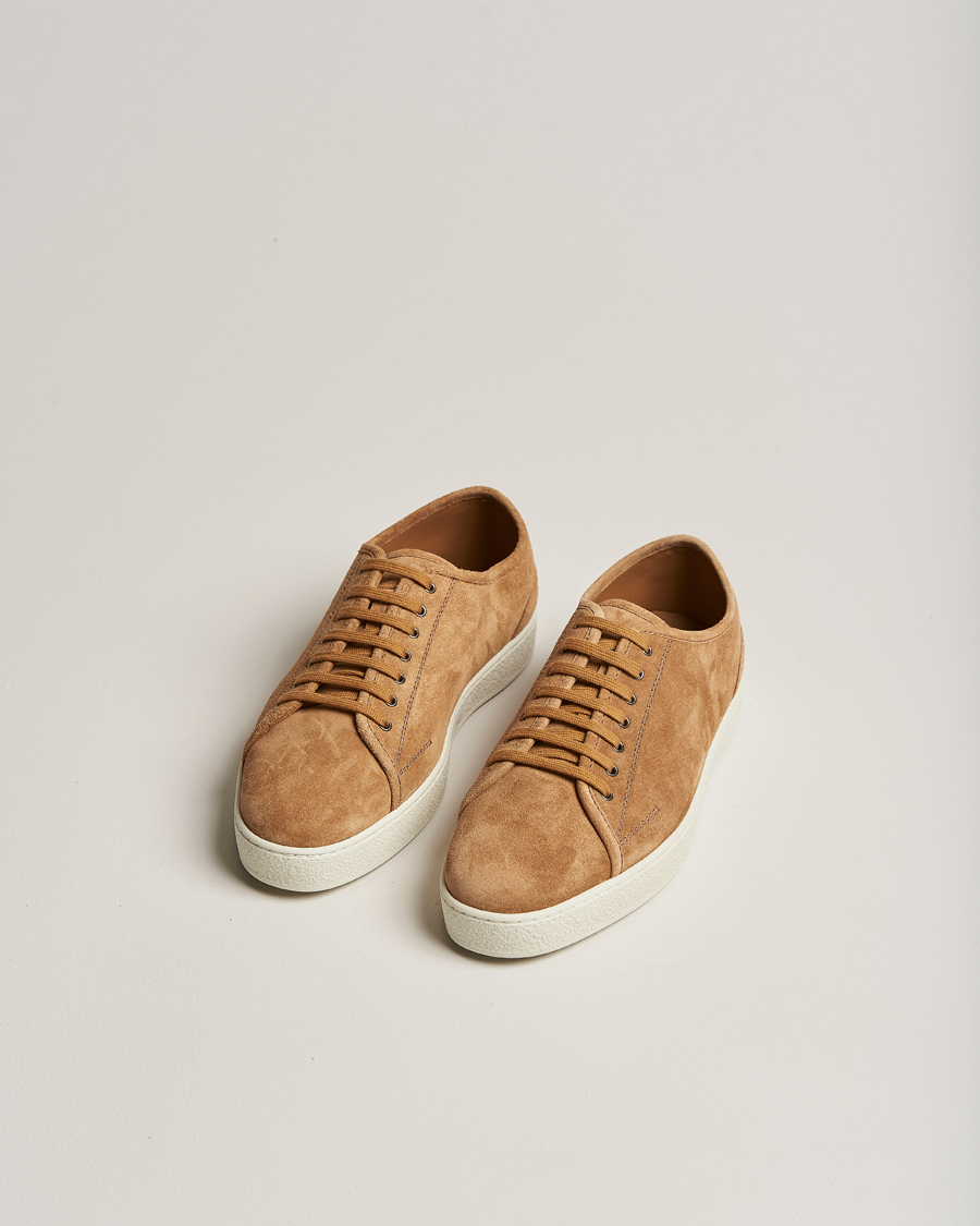 Homme | John Lobb Stockwell Sneakers Cider Suede | John Lobb | Stockwell Sneakers Cider Suede