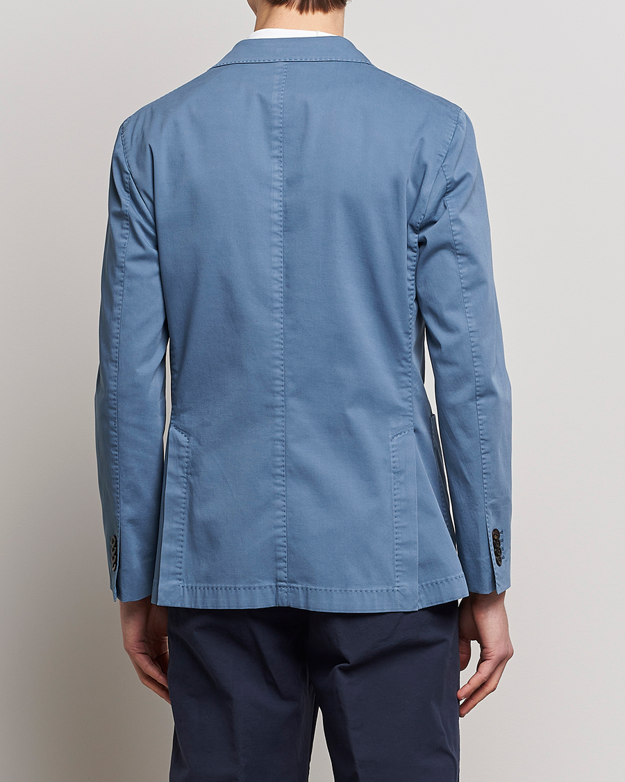 Homme | Blazers | Boglioli | K Jacket Cotton Stretch Blazer Dusty Blue