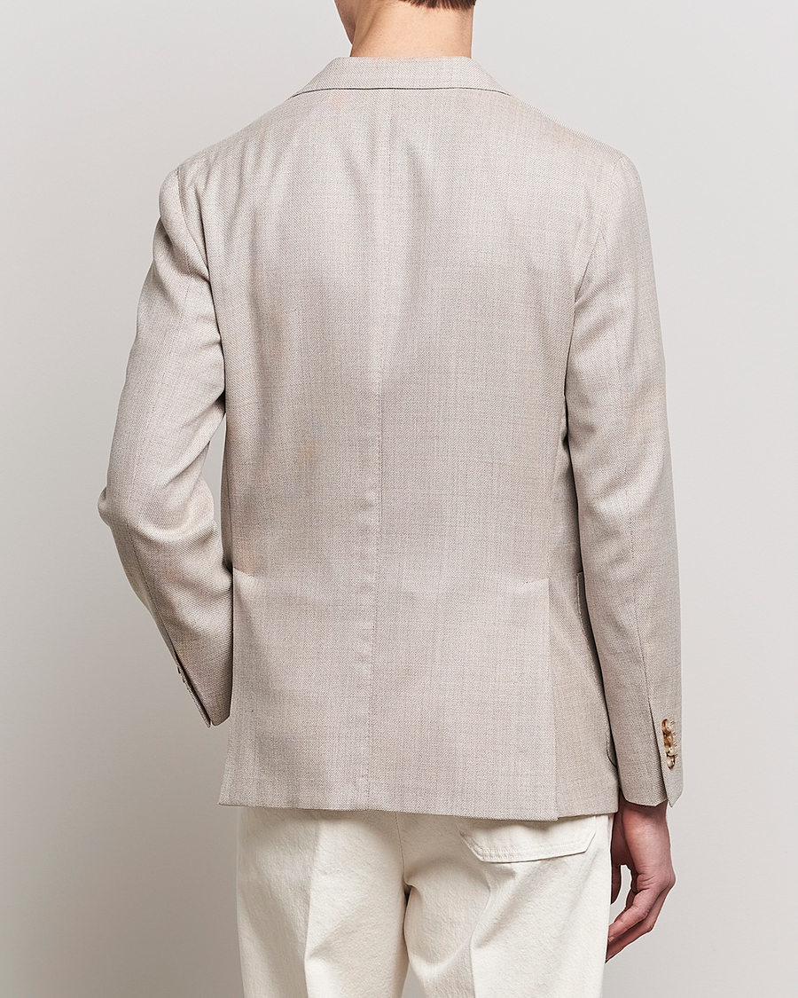 Homme | Blazers | Boglioli | K Jacket Wool Hopsack Blazer Beige