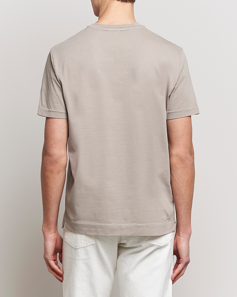 Homme | T-shirts | Boglioli | Short Sleeve T-Shirt Washed Grey