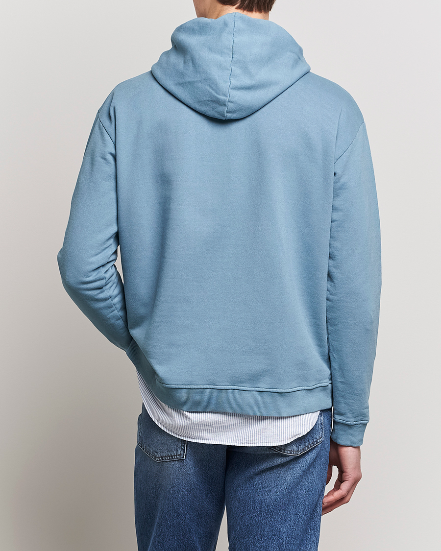 Homme | Pulls Et Tricots | Boglioli | Hooded Sweater Dusty Blue