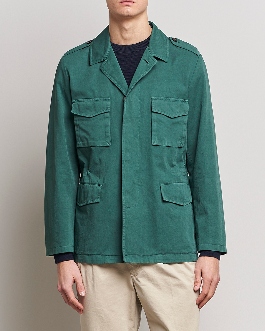 Homme | Manteaux Et Vestes | Boglioli | Field Jacket Dark Green