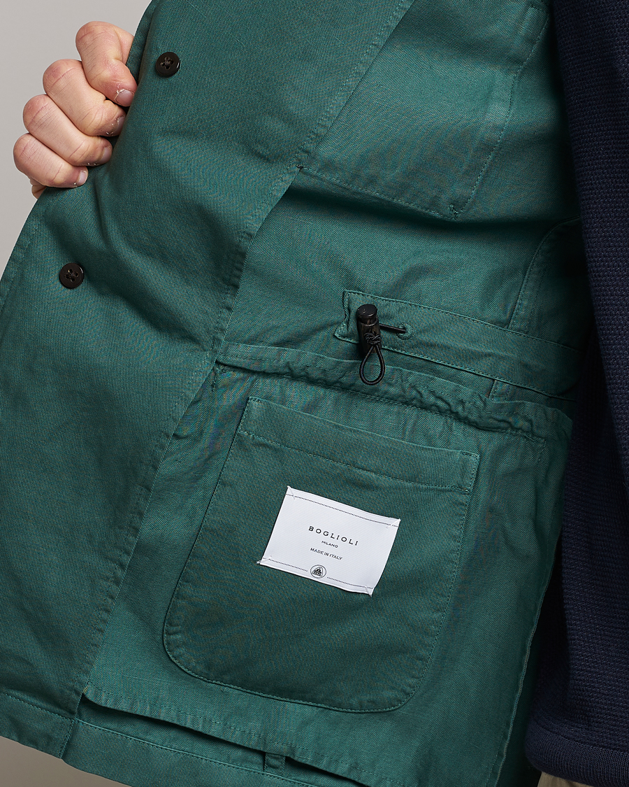 Homme | Manteaux Et Vestes | Boglioli | Field Jacket Dark Green