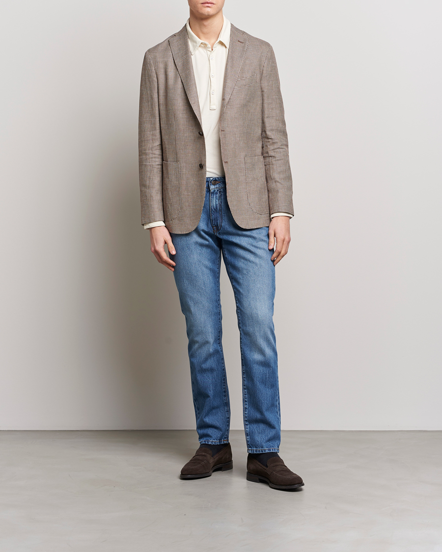 Homme | Jeans | Boglioli | Denim Jeans Medium Wash