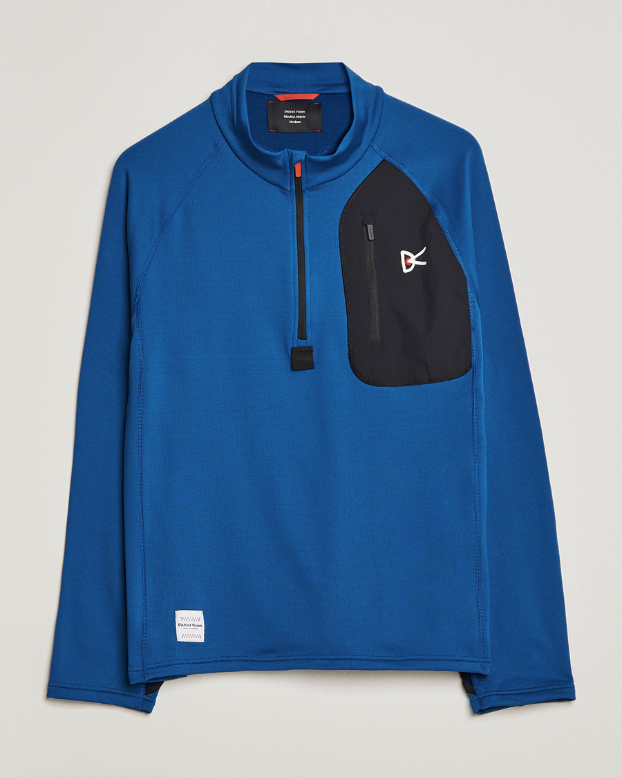 Homme | Pulls Et Tricots | District Vision | Luca Thermal Fleece Navy