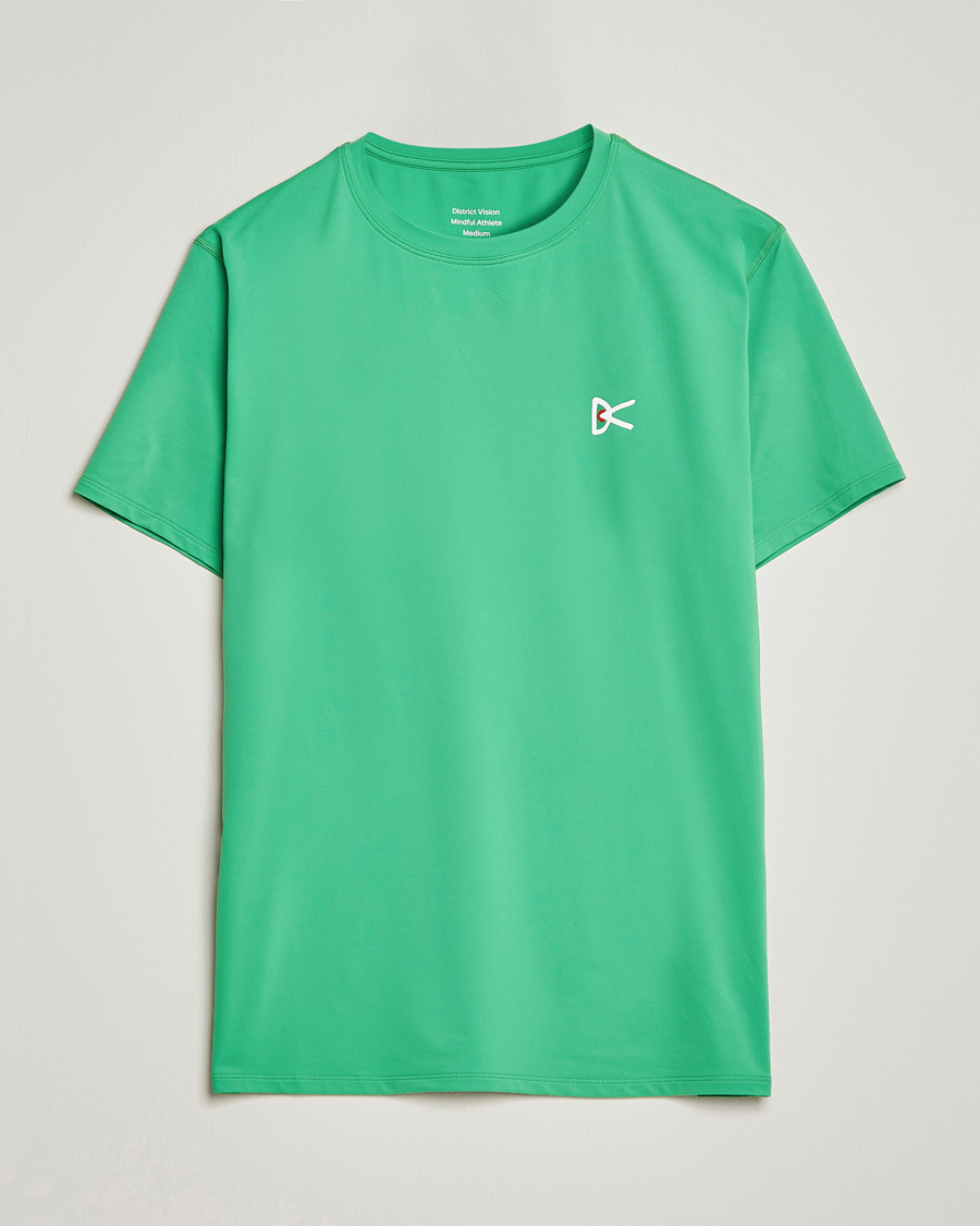 Homme | T-shirts | District Vision | Deva-Tech Short Sleeve T-Shirt Algae