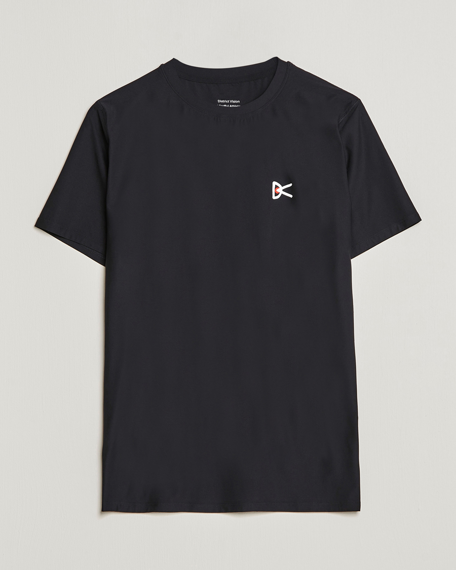 Homme | T-shirts | District Vision | Aloe-Tech Short Sleeve T-Shirt Black
