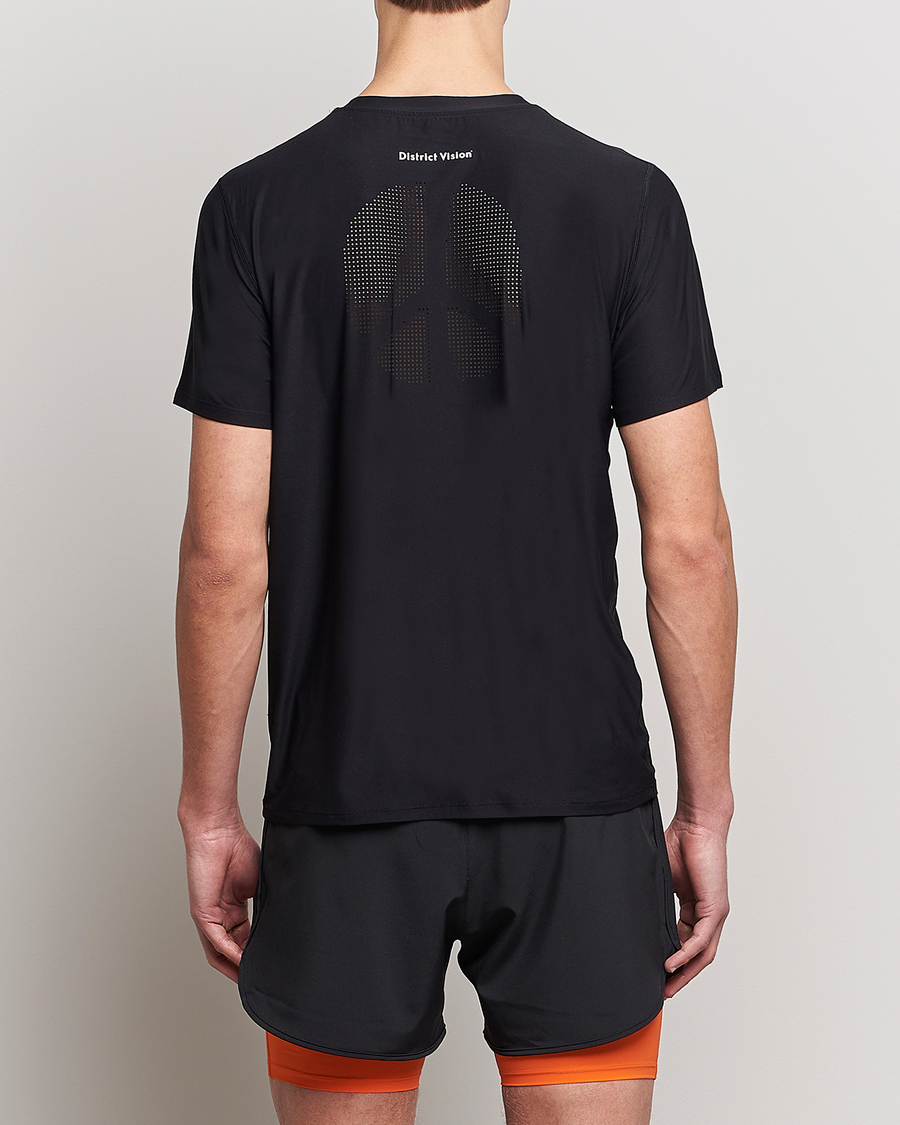Homme | T-shirts | District Vision | Aloe-Tech Short Sleeve T-Shirt Black