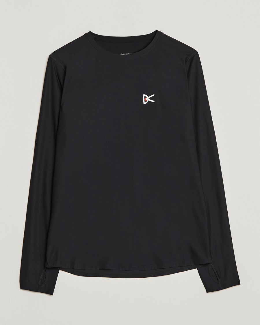 Homme | T-shirts | District Vision | Aloe-Tech Long Sleeve T-Shirt Black