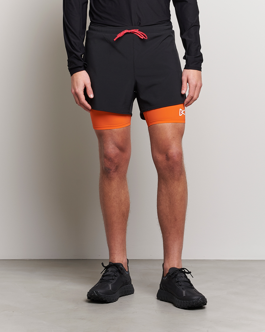 Homme | Shorts | District Vision | Aaron Trail Shorts Black