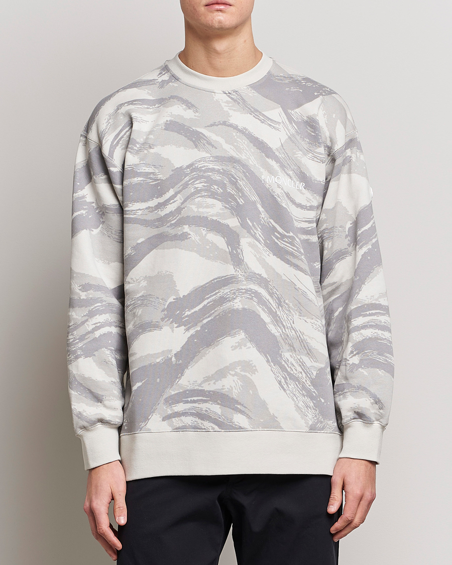 Homme | Pulls Et Tricots | Moncler Genius | 4 Moncler Hyke Printed Sweatshirt Camo