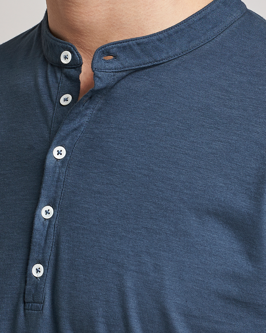 Homme | Pulls Et Tricots | Massimo Alba | Hawai Watercolor Henley Moon Rock