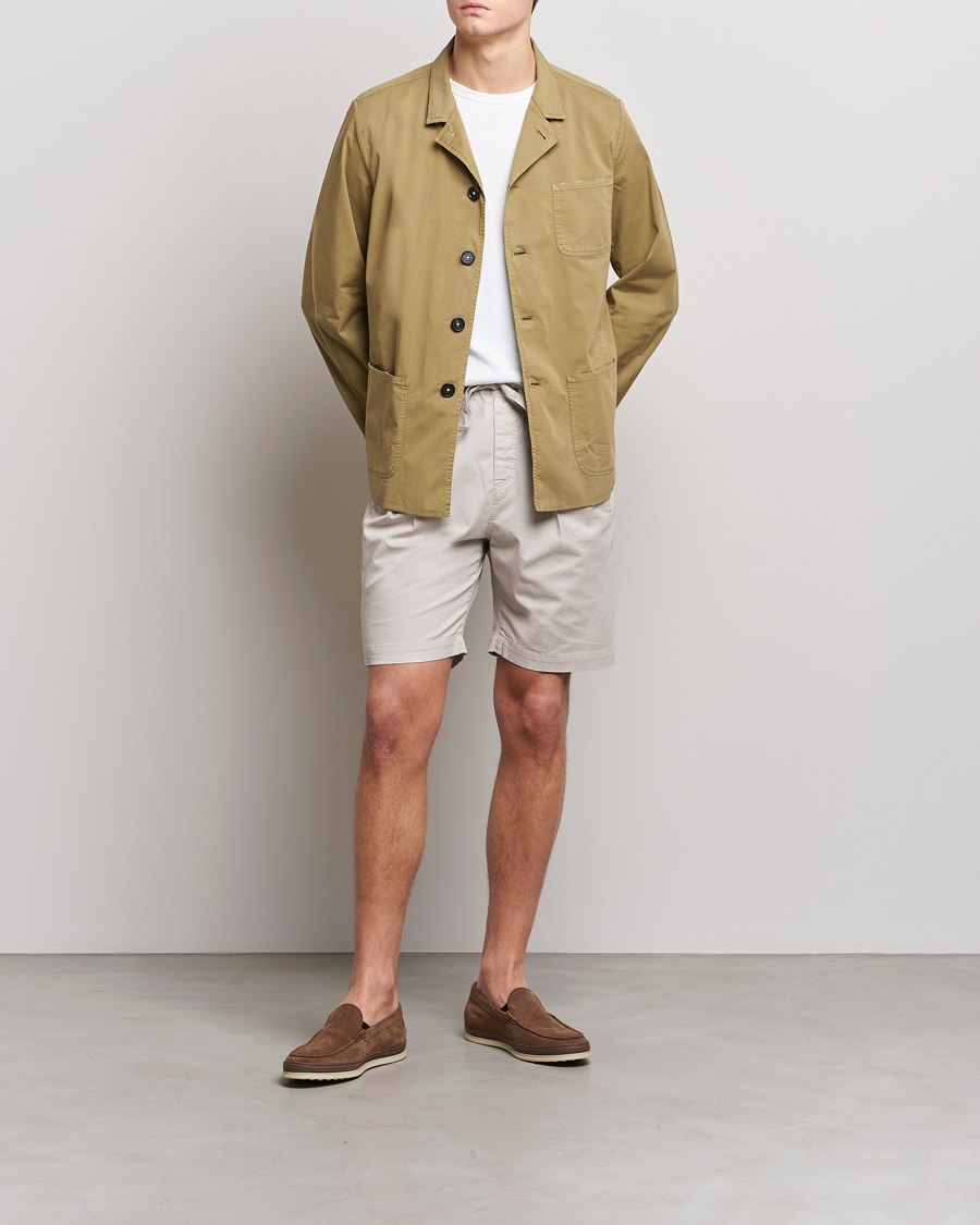 Homme | Shorts | Massimo Alba | Kevin Stone Washed Shorts Calce
