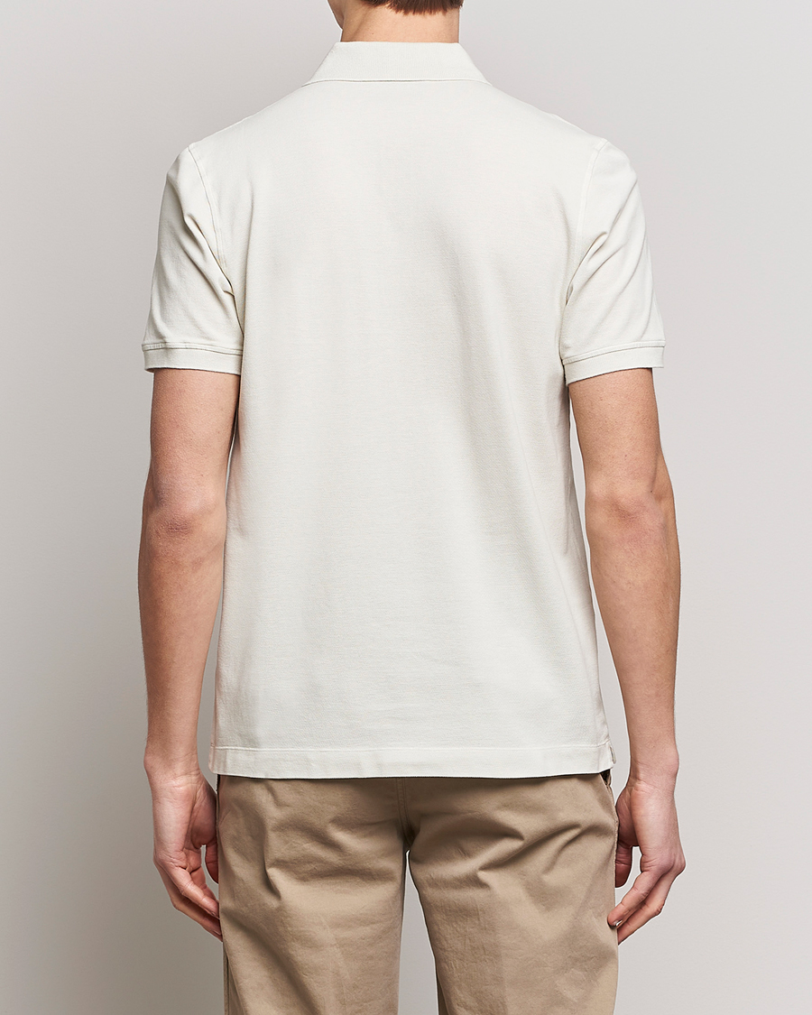 Homme | Polos | Piacenza Cashmere | Portofino Short Sleeve Polo Off White