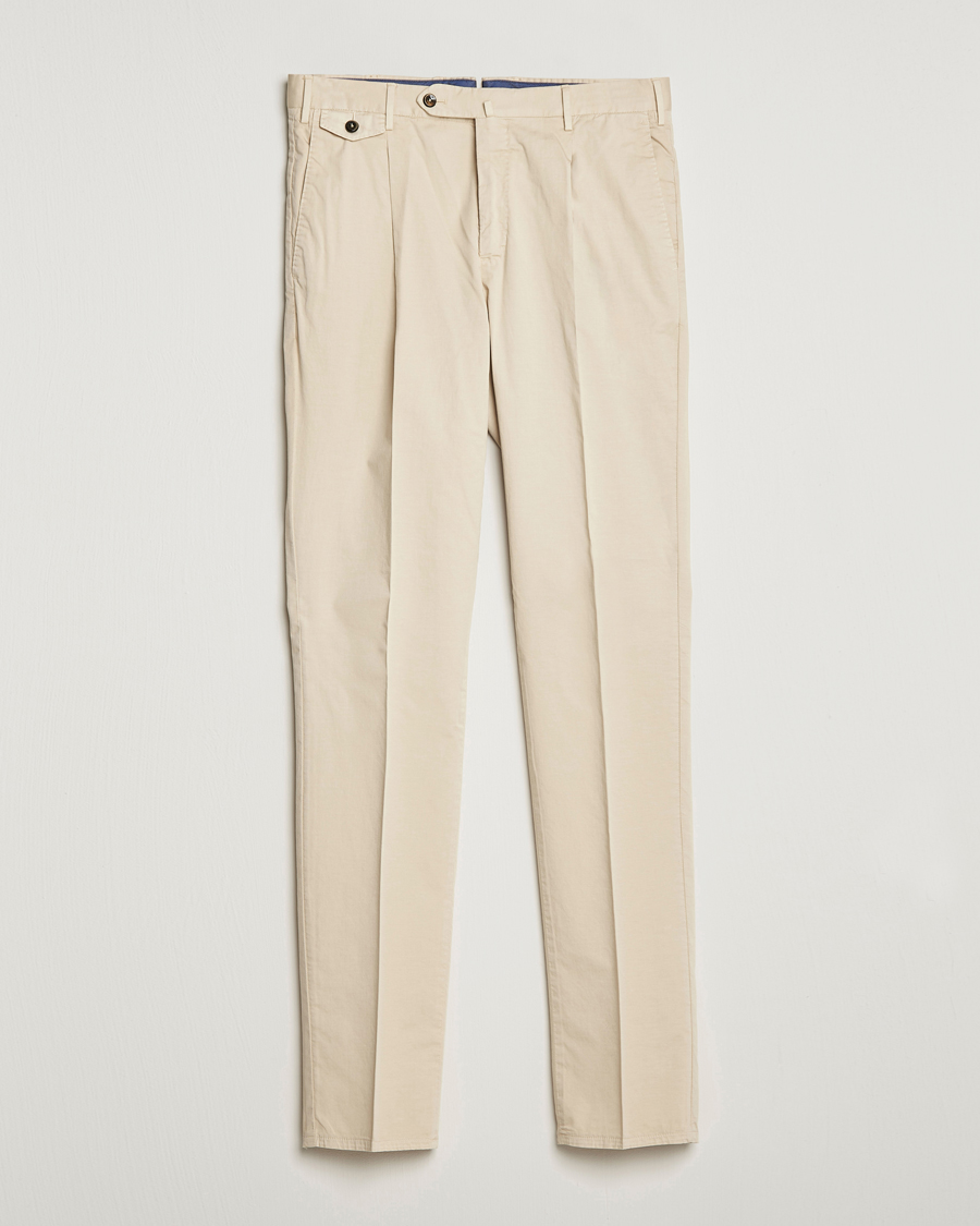 Homme | Pantalons | PT01 | Gentleman Fit Cotton Stretch Chinos Light Beige