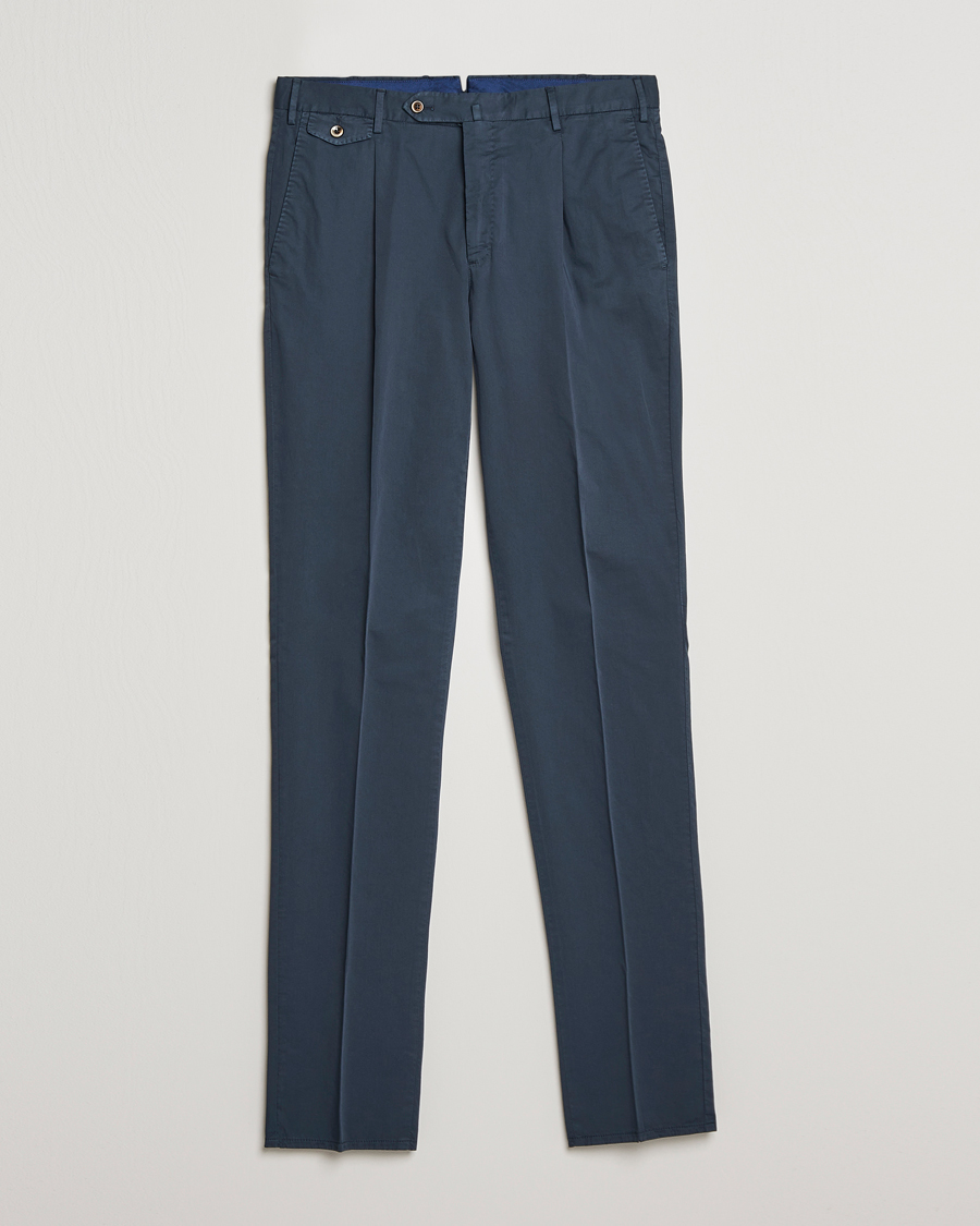 Homme | Pantalons | PT01 | Gentleman Fit Cotton Stretch Chinos Navy