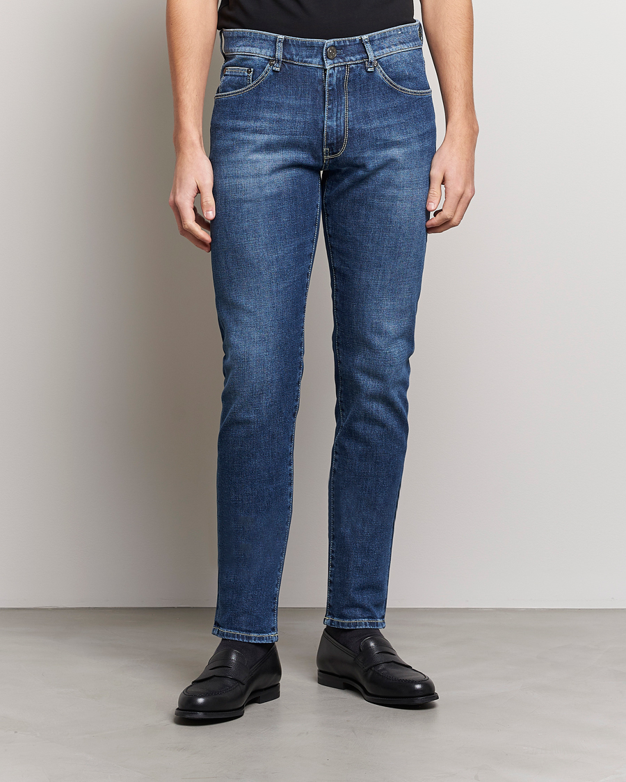 Homme | Jeans | PT01 | Slim Fit Stretch Jeans Medium Blue Wash