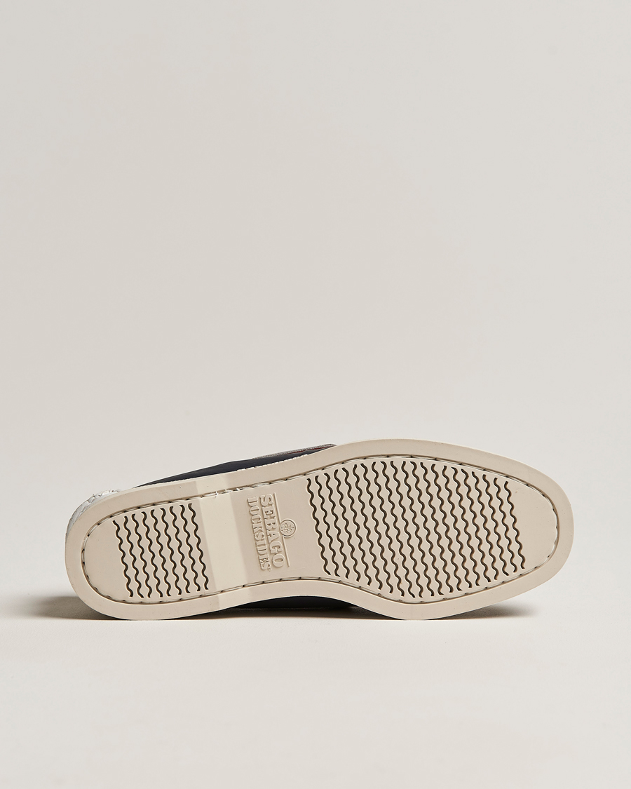 Homme | Sebago Portland Spinnaker Shoe Blue/Red/White | Sebago | Portland Spinnaker Shoe Blue/Red/White