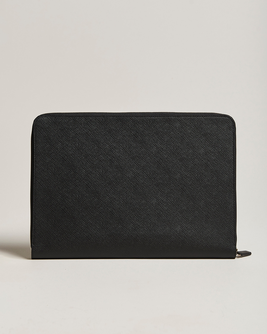 Homme | Smythson Panama Laptop Case 13
