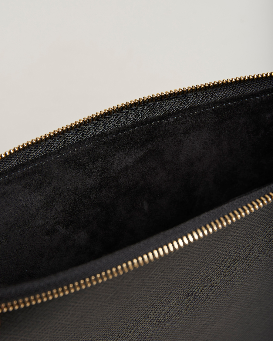 Homme | Smythson Panama Laptop Case 13