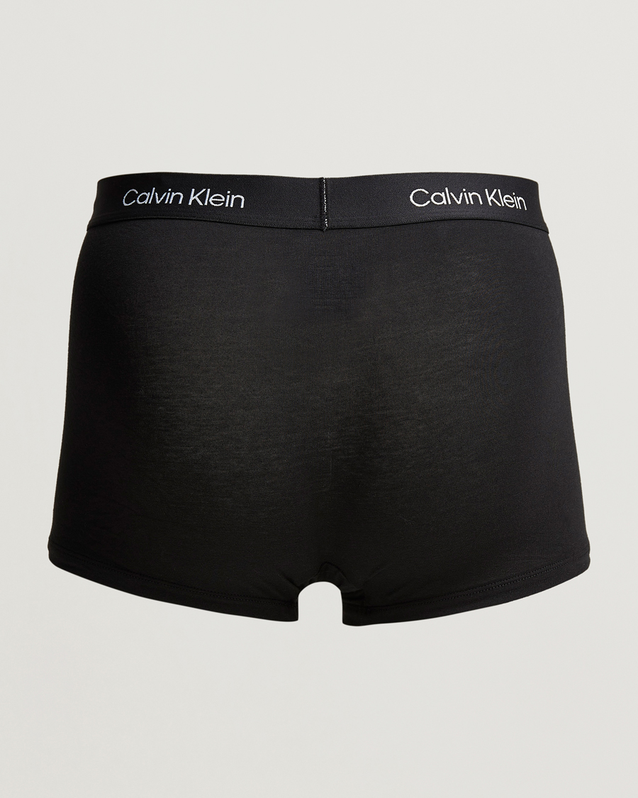 Homme | Maillot De Bains | Calvin Klein | Cotton Stretch Trunk 3-pack Black
