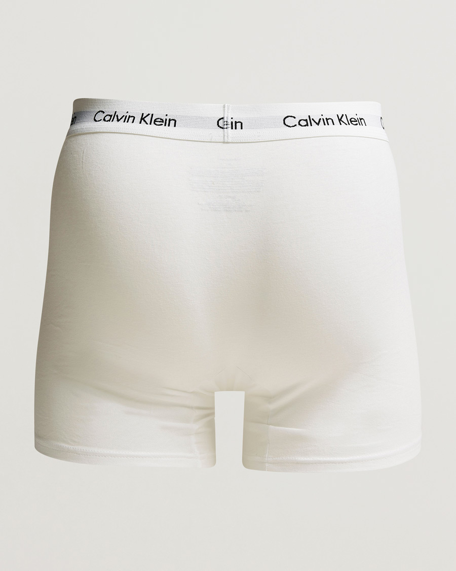 Homme | Sous-Vêtements Et Chaussettes | Calvin Klein | Cotton Stretch 3-Pack Boxer Breif Grey/White/Blue