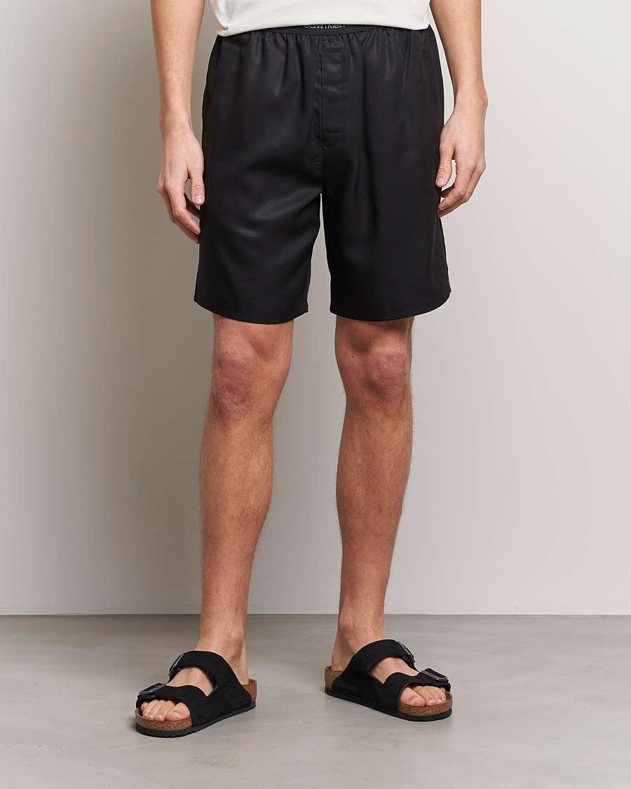 Homme | Shorts | Calvin Klein | Lyocell Loungewear Shorts Black
