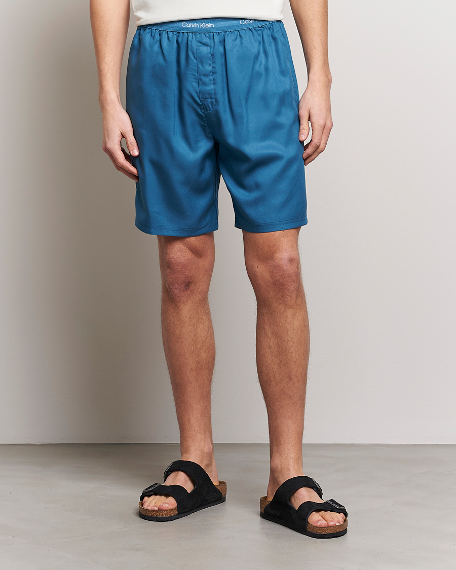 Homme | Shorts | Calvin Klein | Lyocell Loungewear Shorts Midnight
