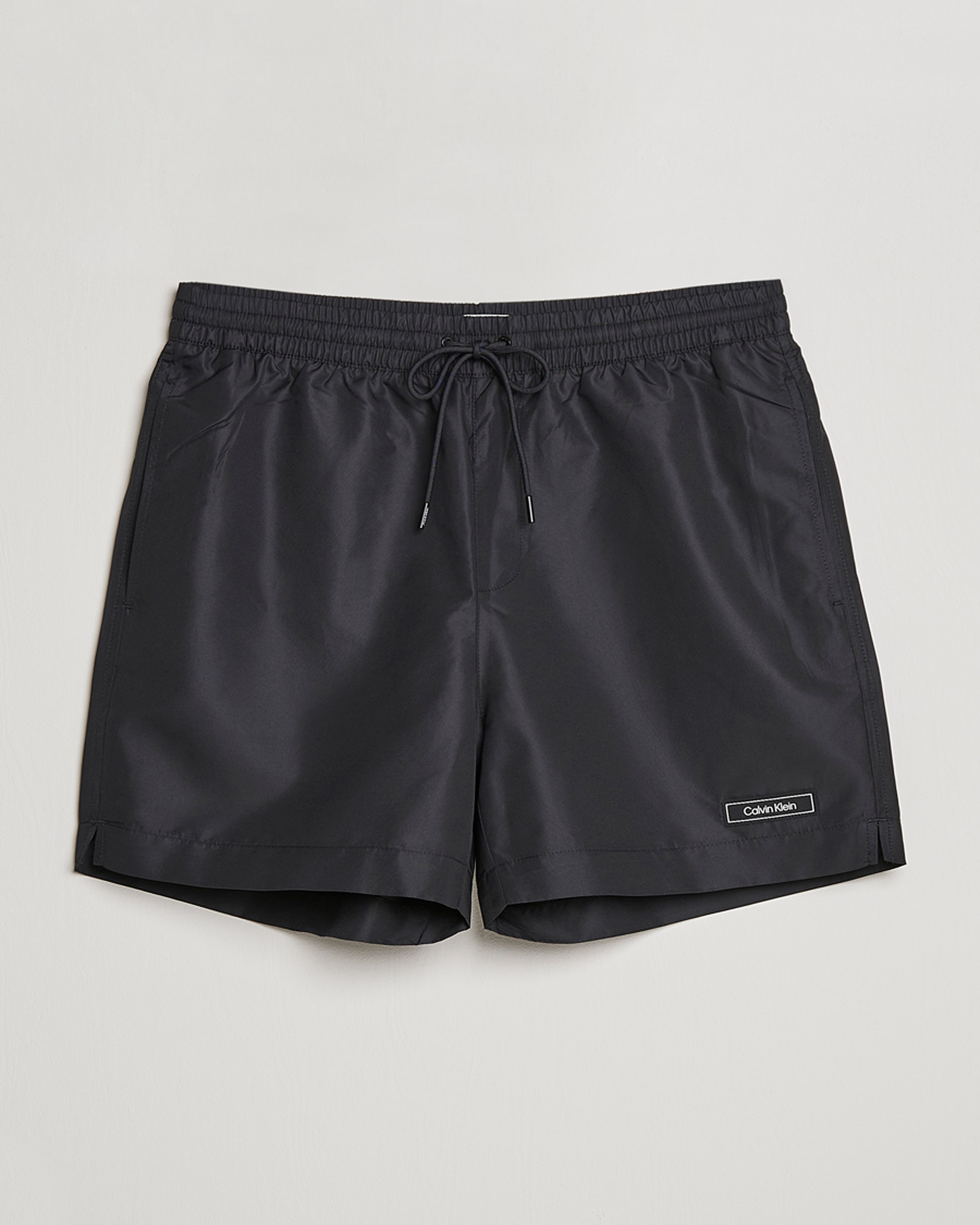Homme | Maillots De Bain | Calvin Klein | Logo Drawstring Swimshorts Black