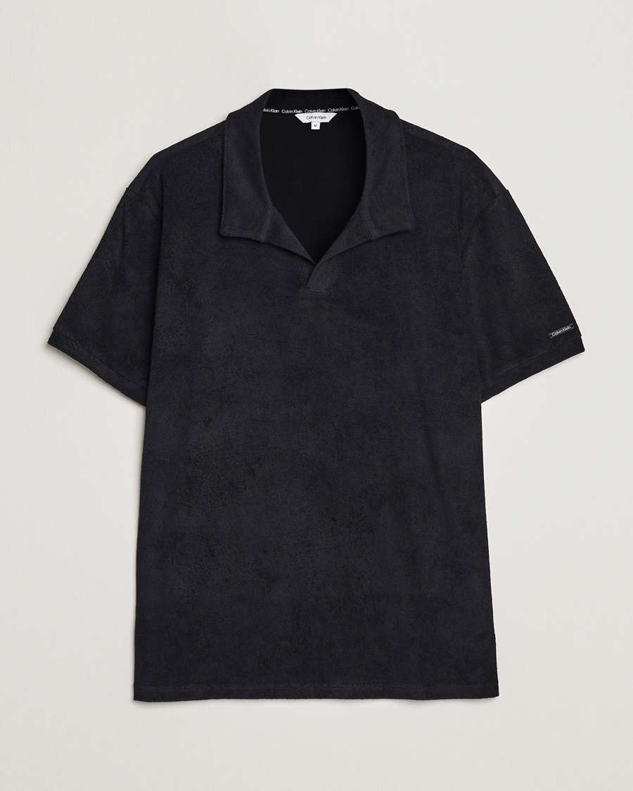 Homme | Polos | Calvin Klein | Terry Polo Black