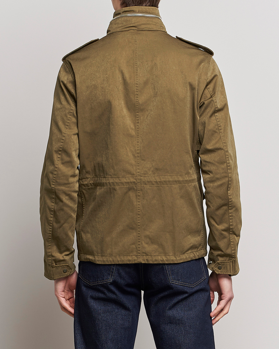 Homme | Manteaux Et Vestes | Ten c | 9 oz OJJ Piece Dyed Short Field Jacket Olive