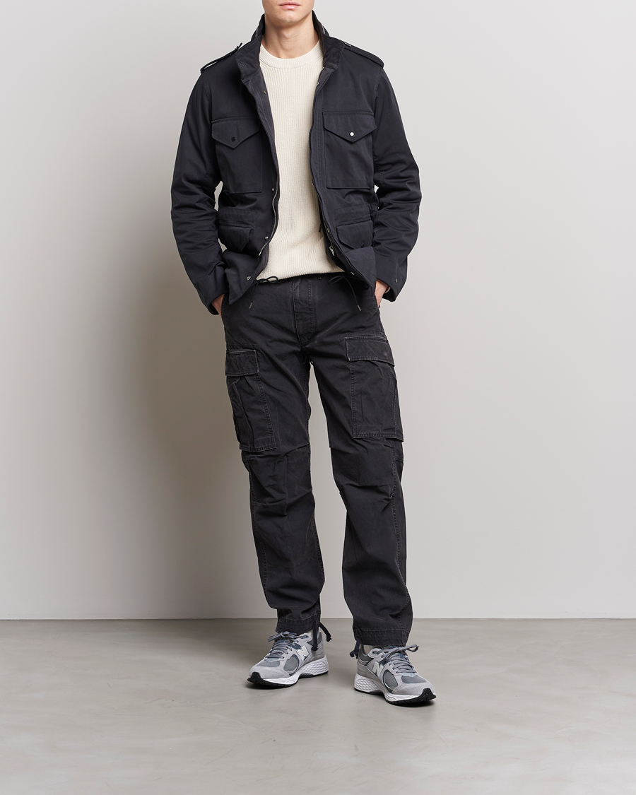 Homme | Manteaux Et Vestes | Ten c | 9 oz OJJ Piece Dyed Short Field Jacket Navy