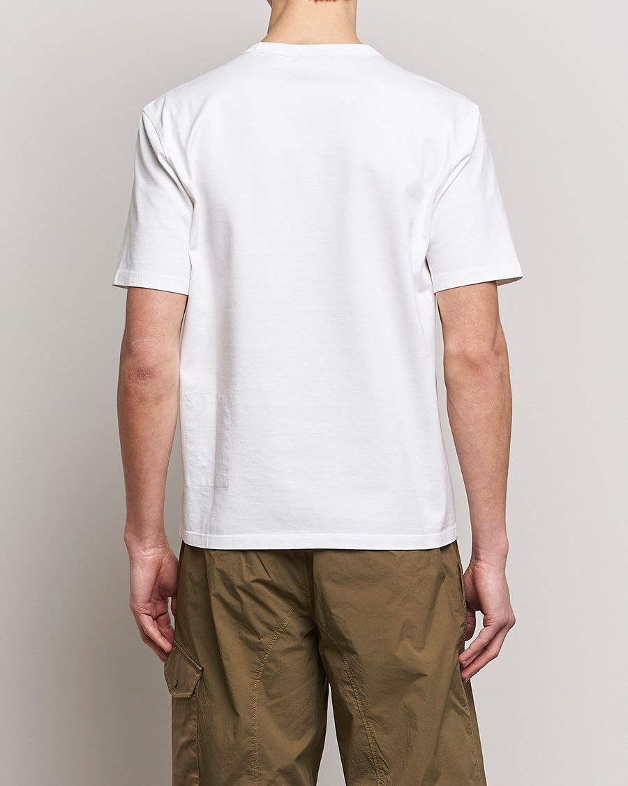 Homme | T-shirts | Ten c | Garment Dyed Cotton Jersey T-Shirt White