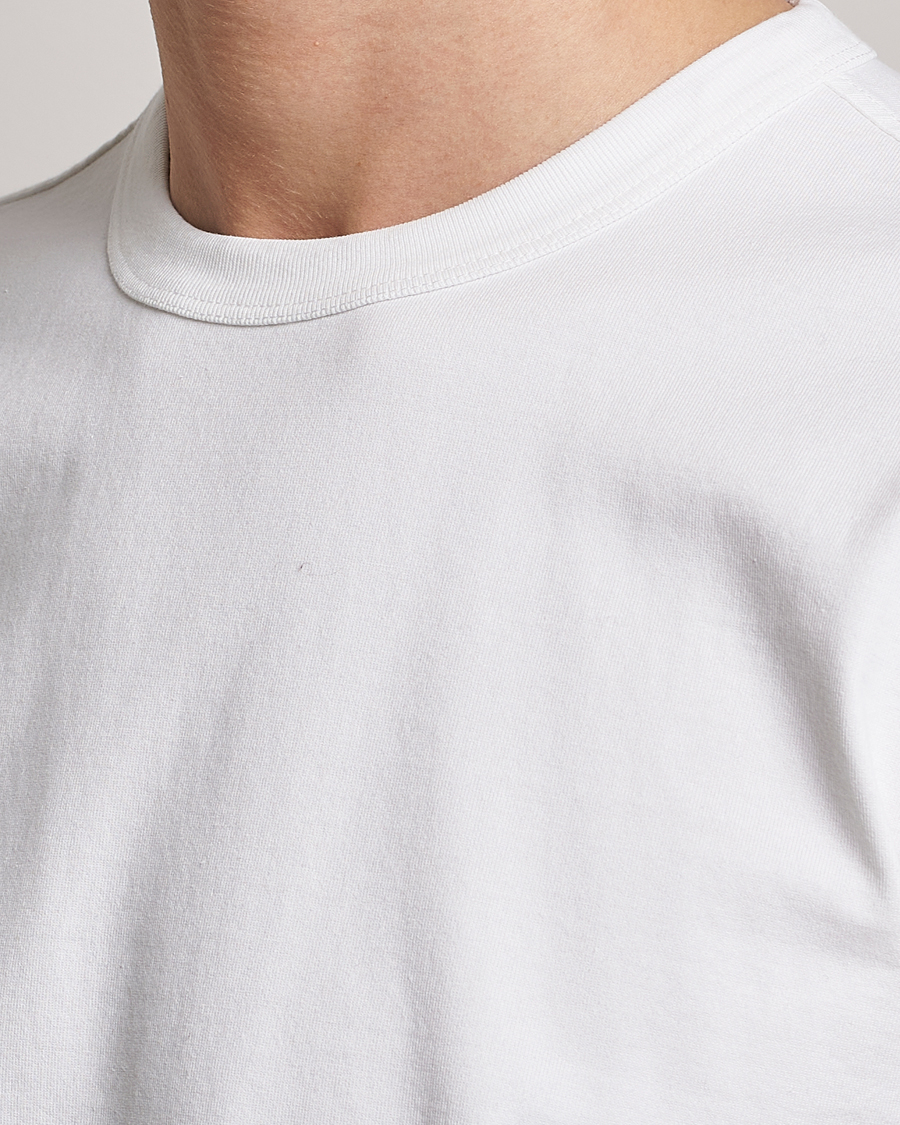 Homme | T-shirts | Ten c | Garment Dyed Cotton Jersey T-Shirt White