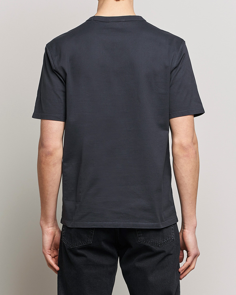 Homme | T-shirts | Ten c | Garment Dyed Cotton Jersey T-Shirt Blue Grey