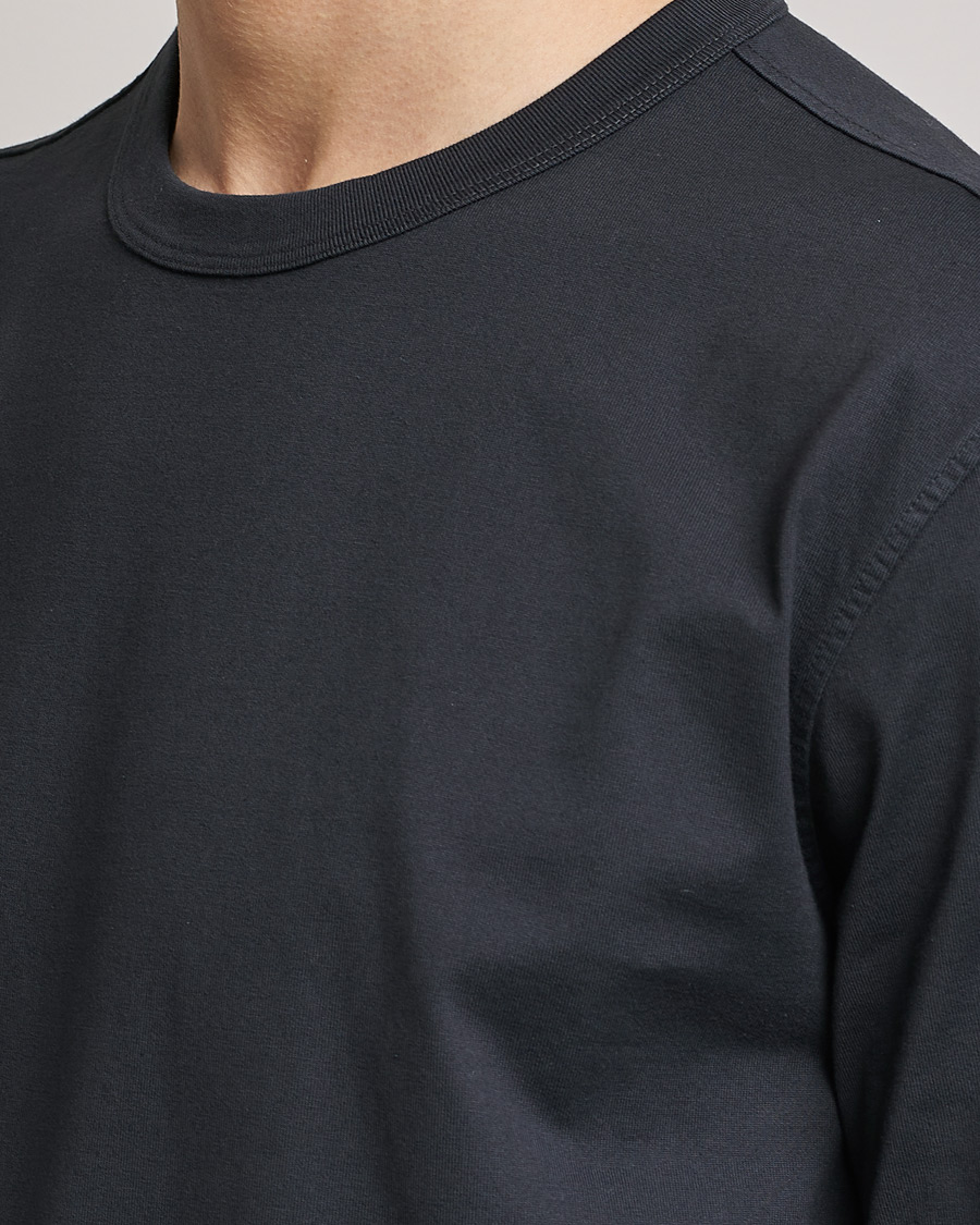 Homme | T-shirts | Ten c | Garment Dyed Cotton Jersey T-Shirt Blue Grey