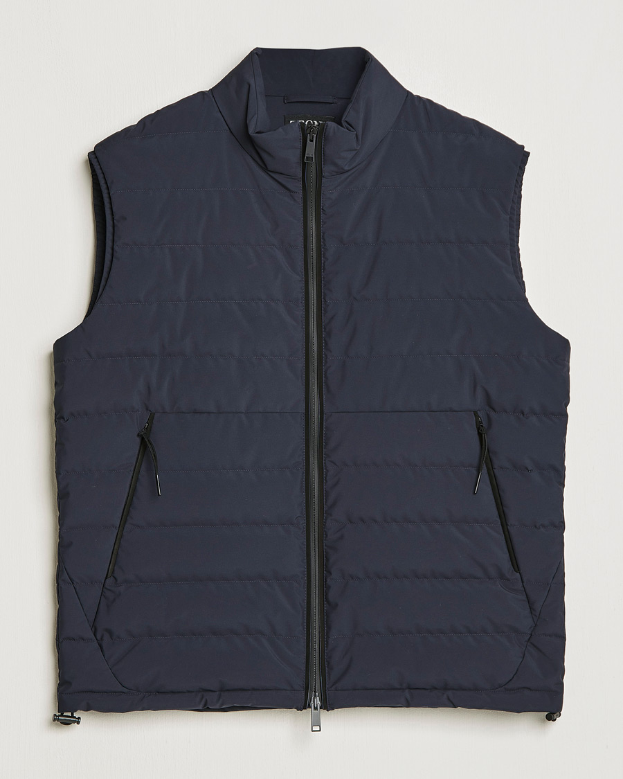 Homme | Gilets | Zegna | Stratos Padded Gilet Navy