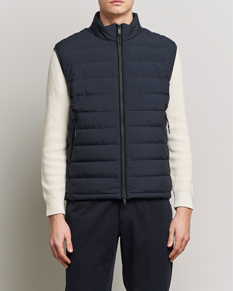 Homme | Gilets | Zegna | Stratos Padded Gilet Navy
