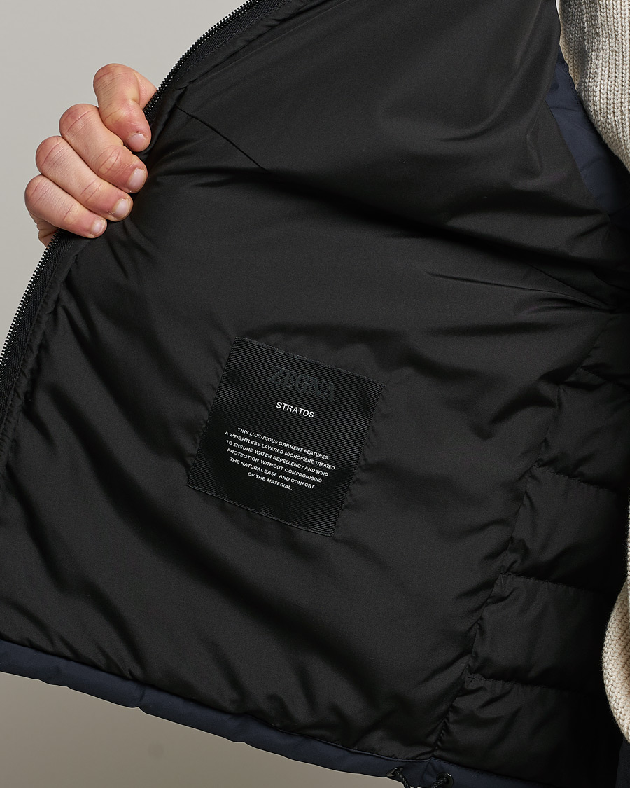 Homme | Gilets | Zegna | Stratos Padded Gilet Navy