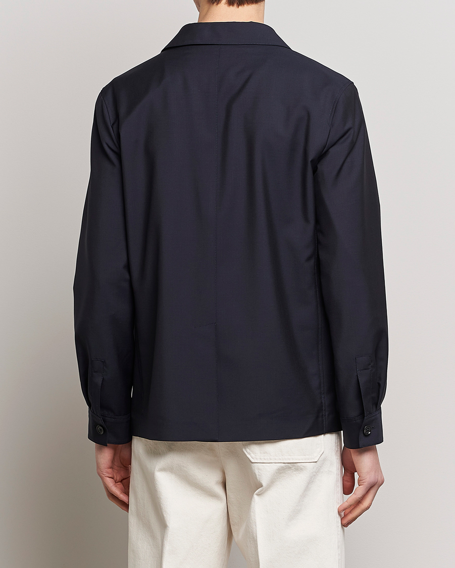 Homme | Manteaux Et Vestes | Zegna | Wool/Mohair Chore Jacket Navy