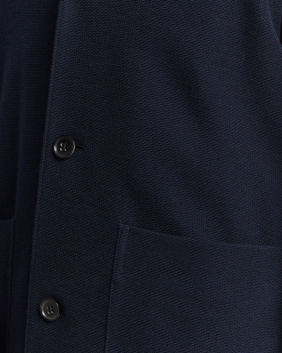 Homme | Manteaux Et Vestes | Zegna | Wool Jersey Chore Jacket Navy